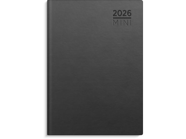 BildeLommekal. Grieg Mini 2026 Imitert Grå