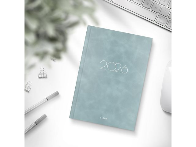 Dagbok Grieg Libra Colore 2026 Blå