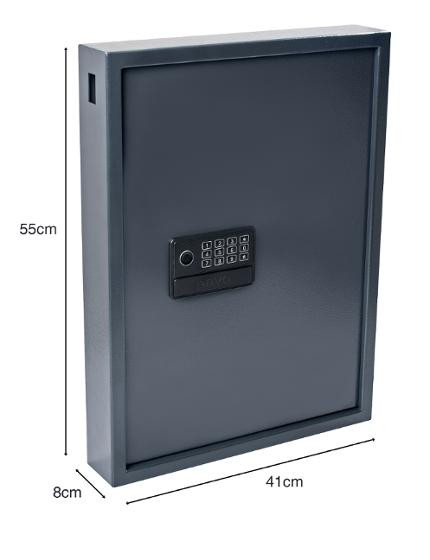 Nøkkelskap Pavo 50 Nøkler Magnetisk Sort
