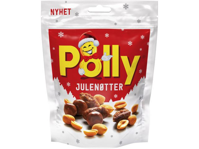 BildeNøtter Polly Julenøtter Mix 160G