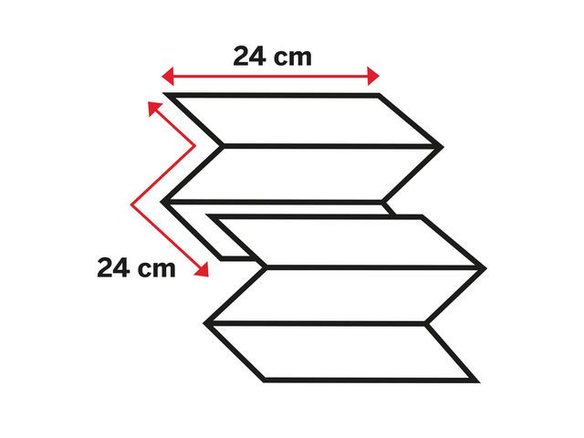 Tørkeark Katrin Plus 24X24 2L (2400 stk)
