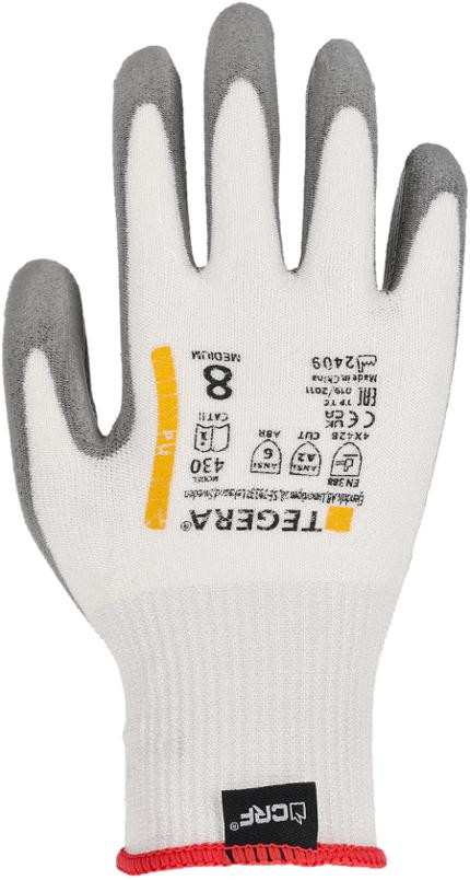 BildeHanske Tegera 430 Kuttb Syntetisk 10 Grå