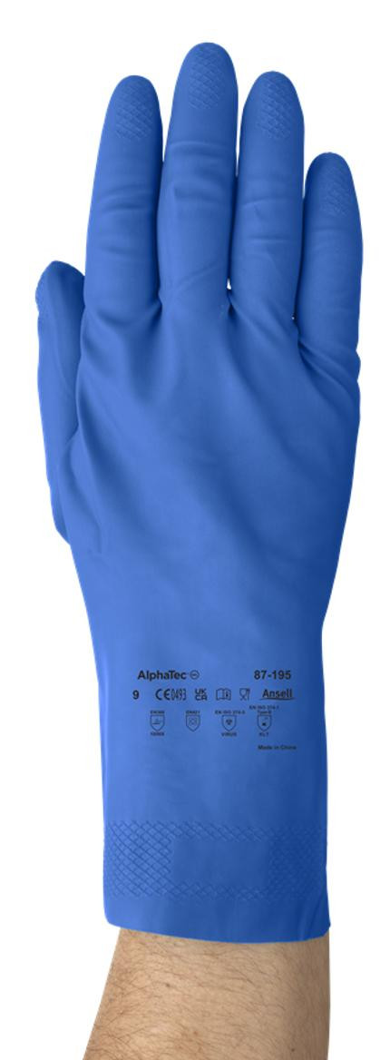 Hanske Alphatec 87-195 8,5-9 Blå