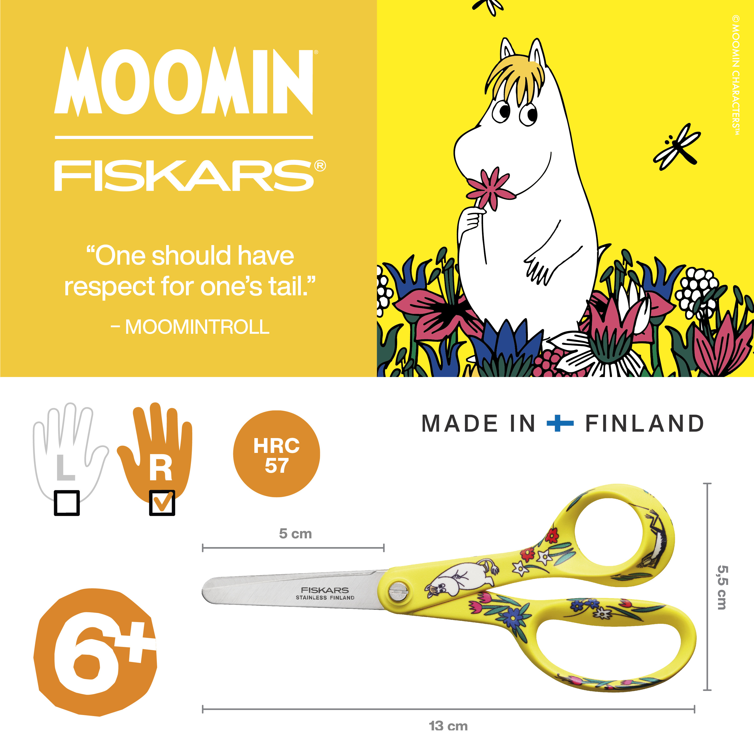 BildeFISKARS kids scissors Snorkmaiden