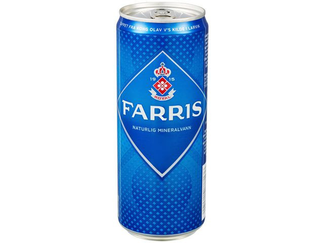 BildeMineralvann Farris Original 0,33L (6 stk)