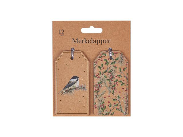 BildeMerkelapper Selvklebende Kraft (12 stk)
