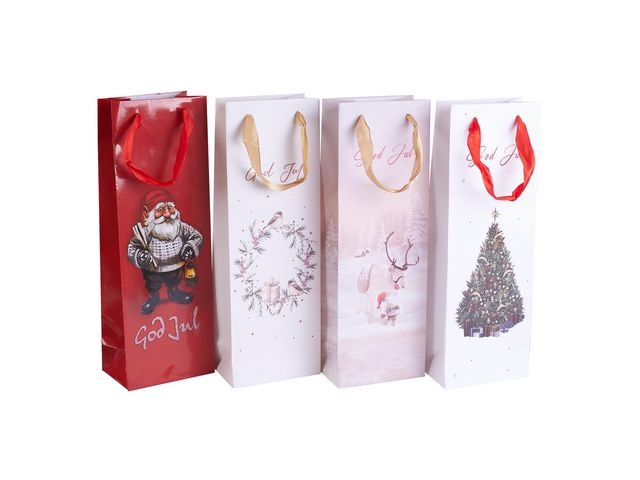 BildeFlaskepose Assorterte Julemotiv (36 stk)
