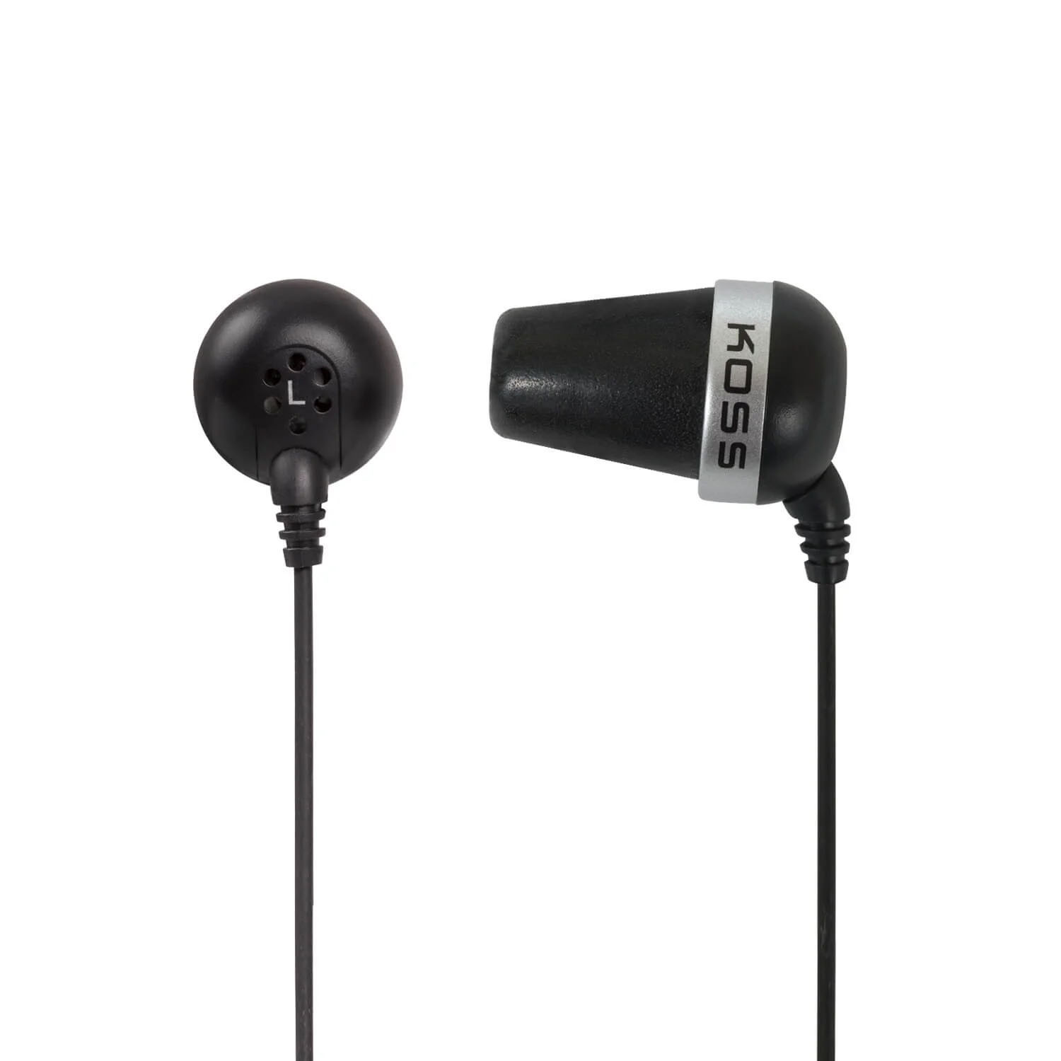 KOSS Headphone The Plug v2 In-Ear Black