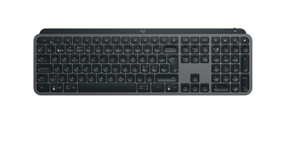 MX Keys S Wireless Keyboard, Graphite (Nordic)