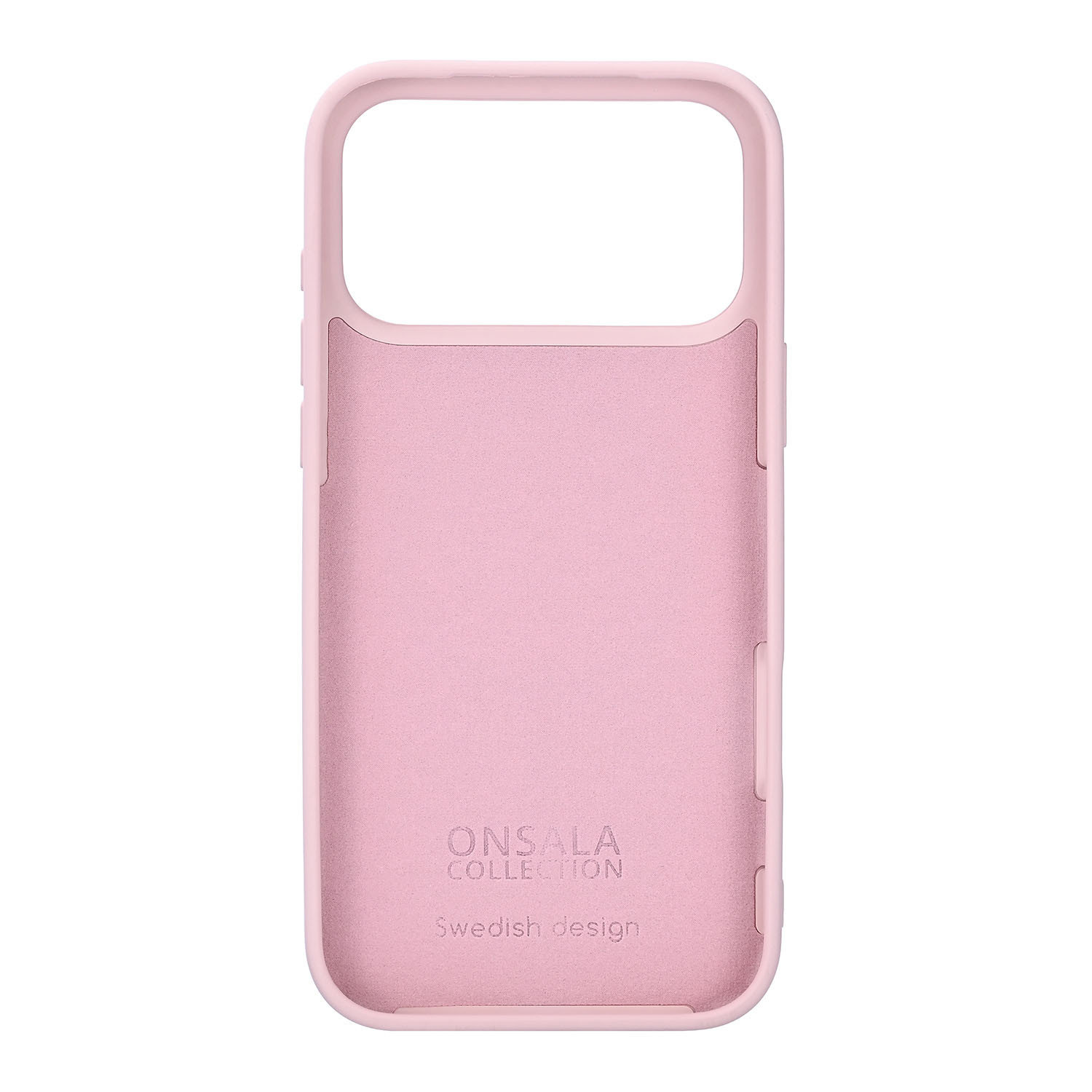 BildeONSALA Back Sil Touch Recycled MagSerie iPhone 17 Pro Max Chalk Pink