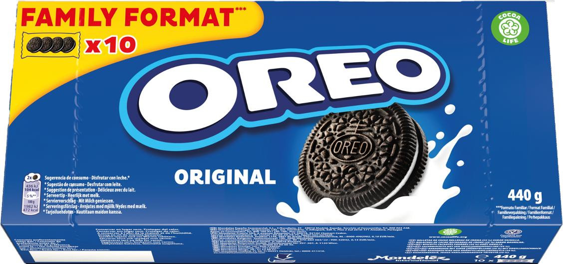 BildeKjeks Oreo Original 44G (10 stk)