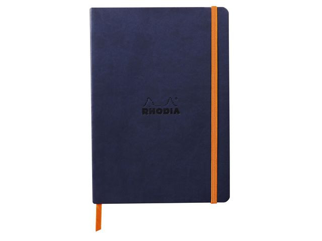 BildeNotatbok Rhodia A5 Mørk Blå