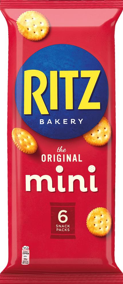 BildeKjeks Ritz Snack Pack 25G (6 stk)