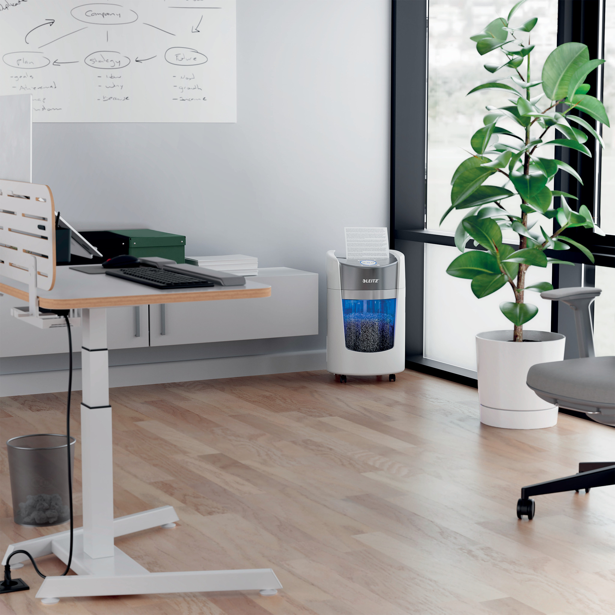 Makuleringsmaskin Leitz IQ OptiMax SmallOffice 350 P5