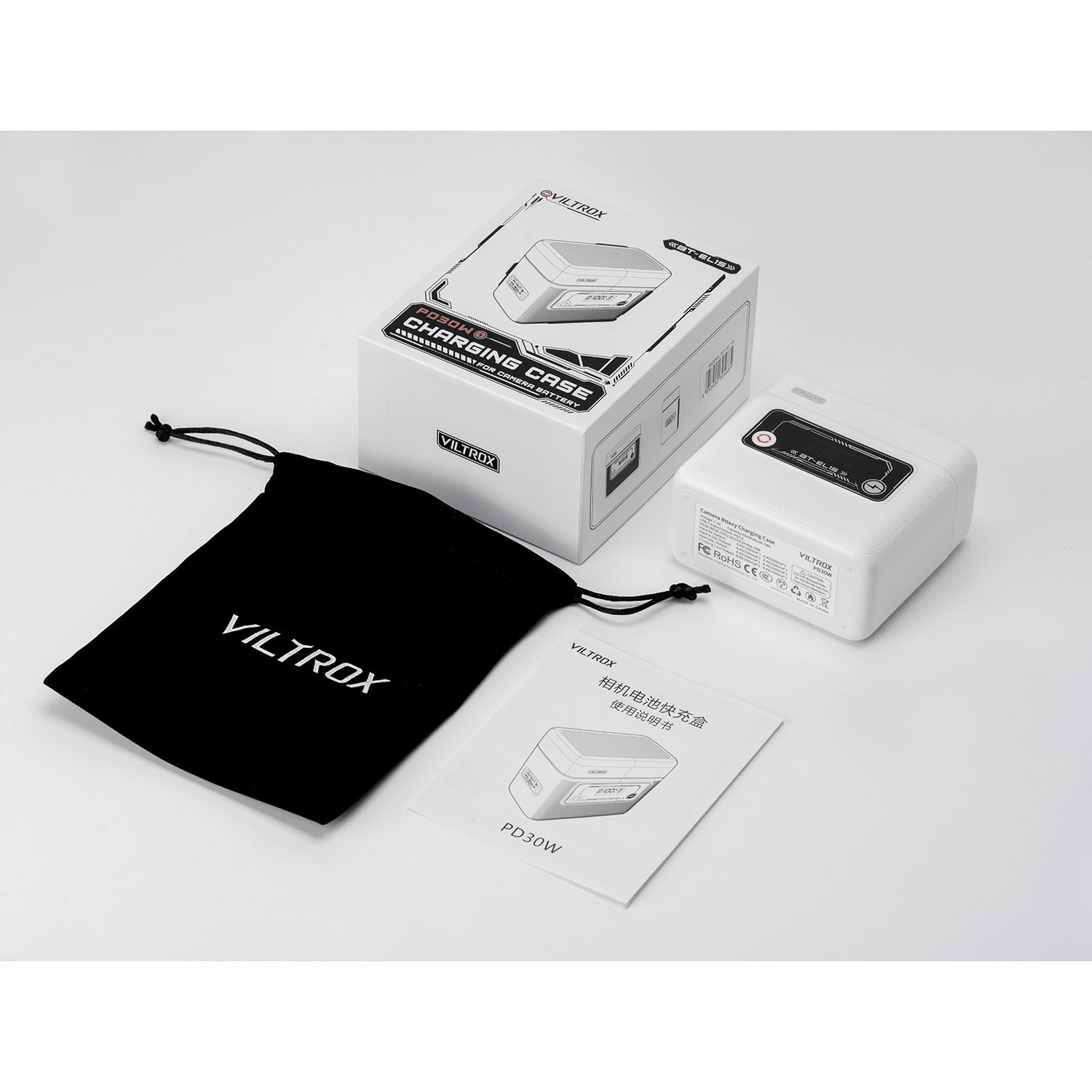 VILTROX BATTERY CASE For Canon