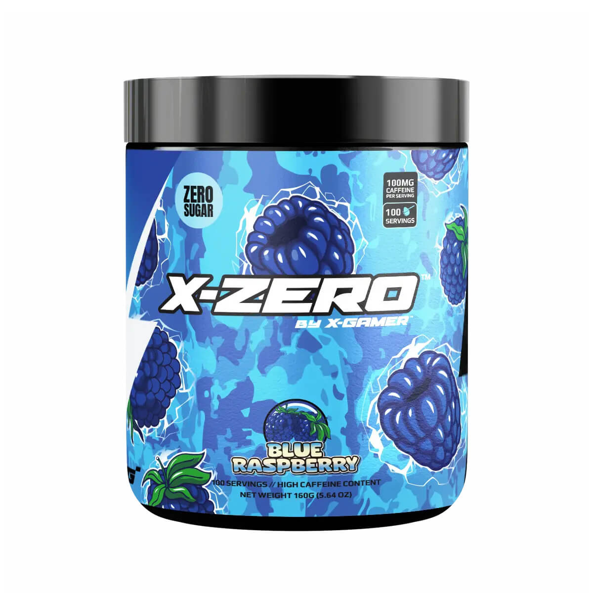 X-GAMER X-Zero 160 gram Blue Raspberry