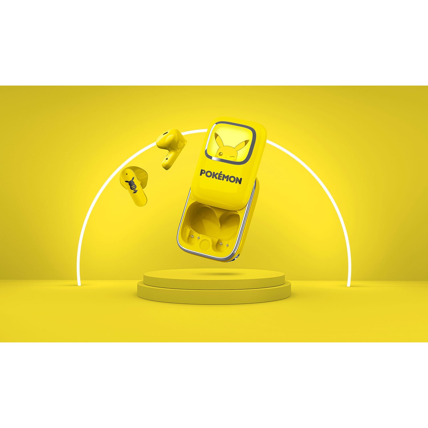 POKEMON Pikachu Headphone In-Ear TWS Slide With LED