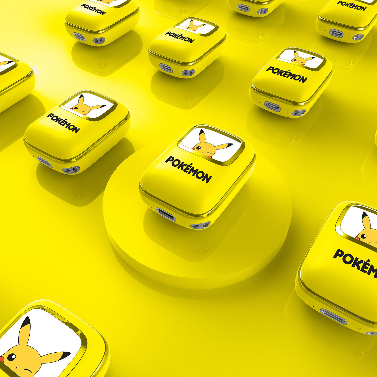 POKEMON Pikachu Headphone In-Ear TWS Slide With LED