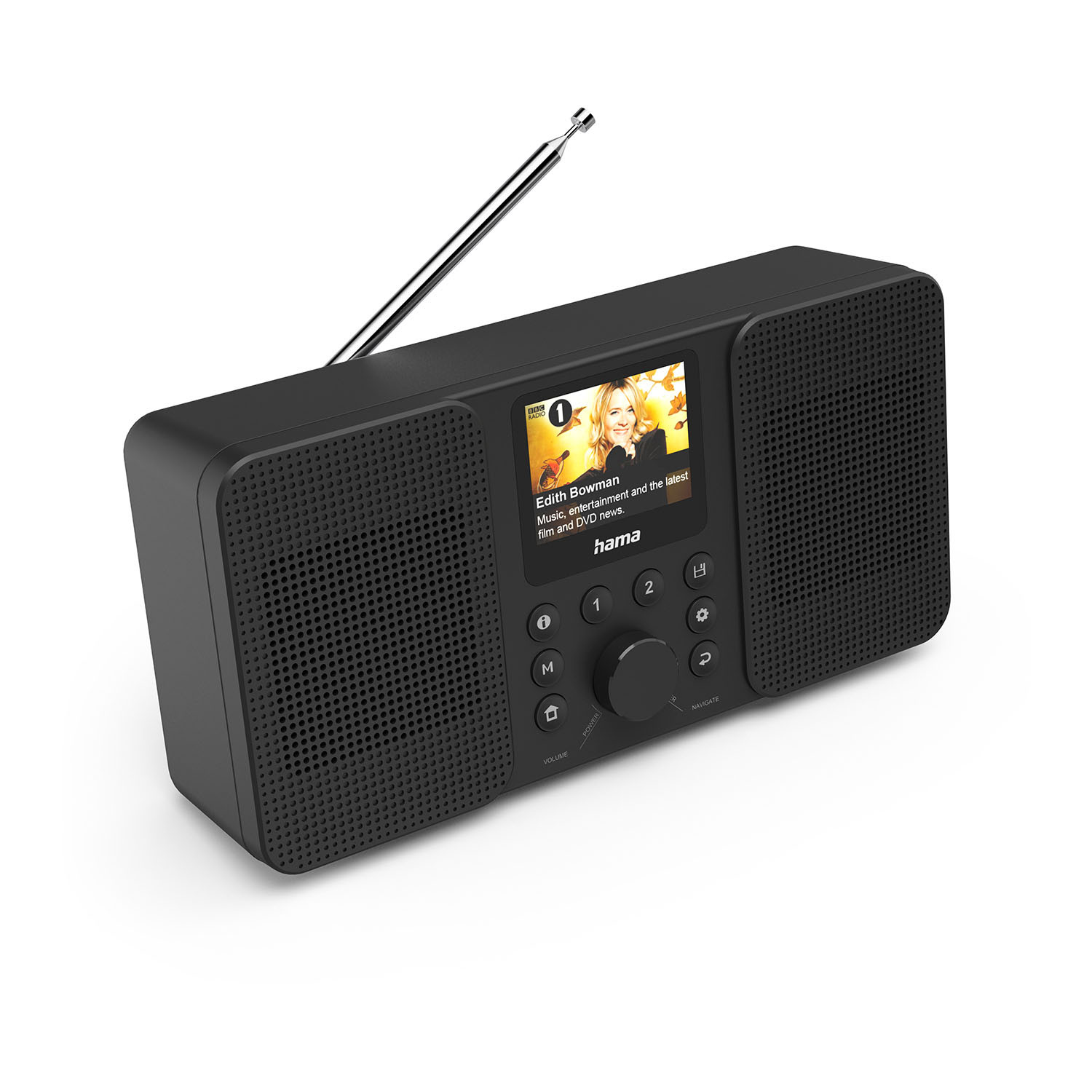 HAMA Radio DAB+ FM Internet DIR10 Bluetooth Black