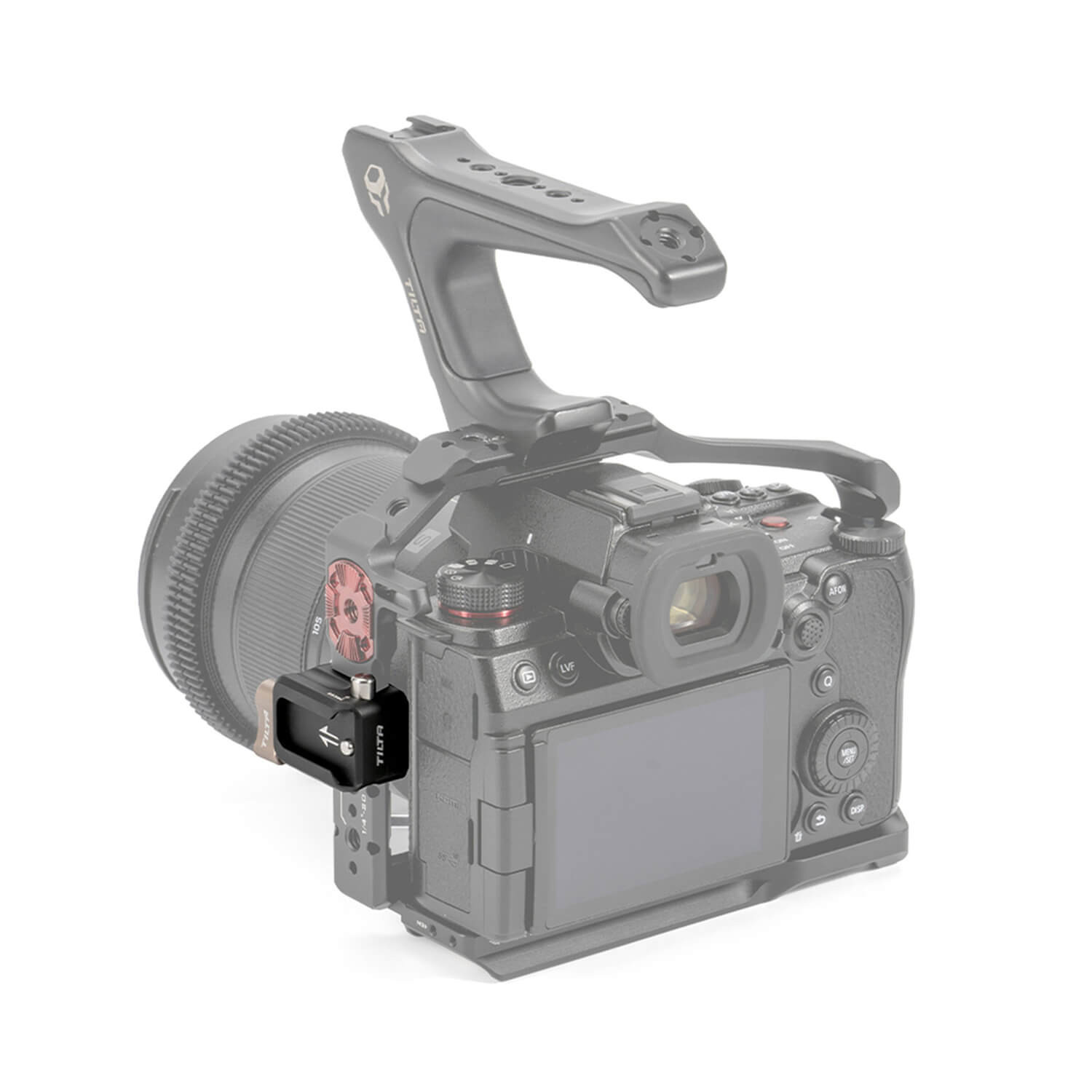 TILTA NATO Clamp to Cold Shoe Adapter Black