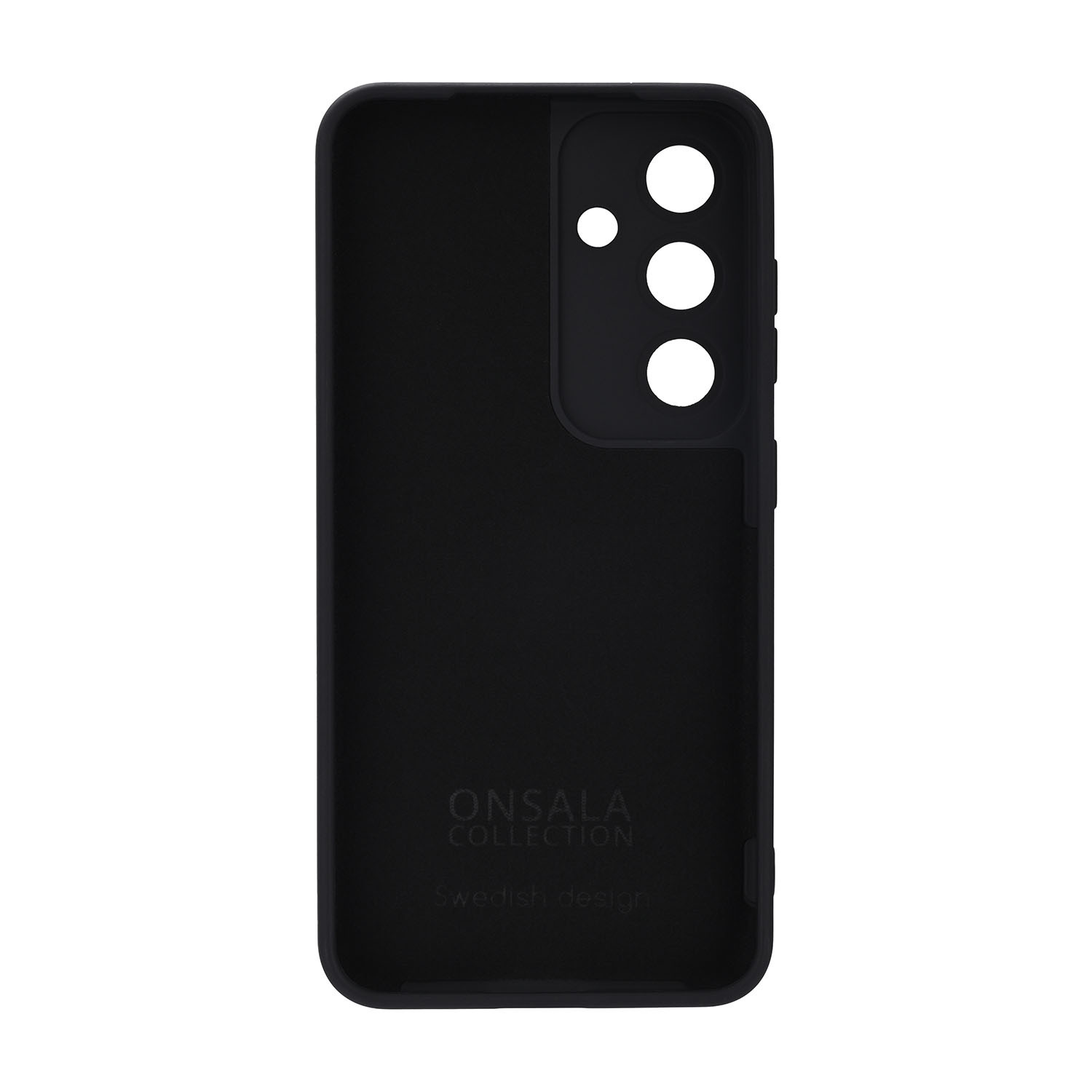 ONSALA Back Silicone Touch Recycled Samsung S25 5G Black