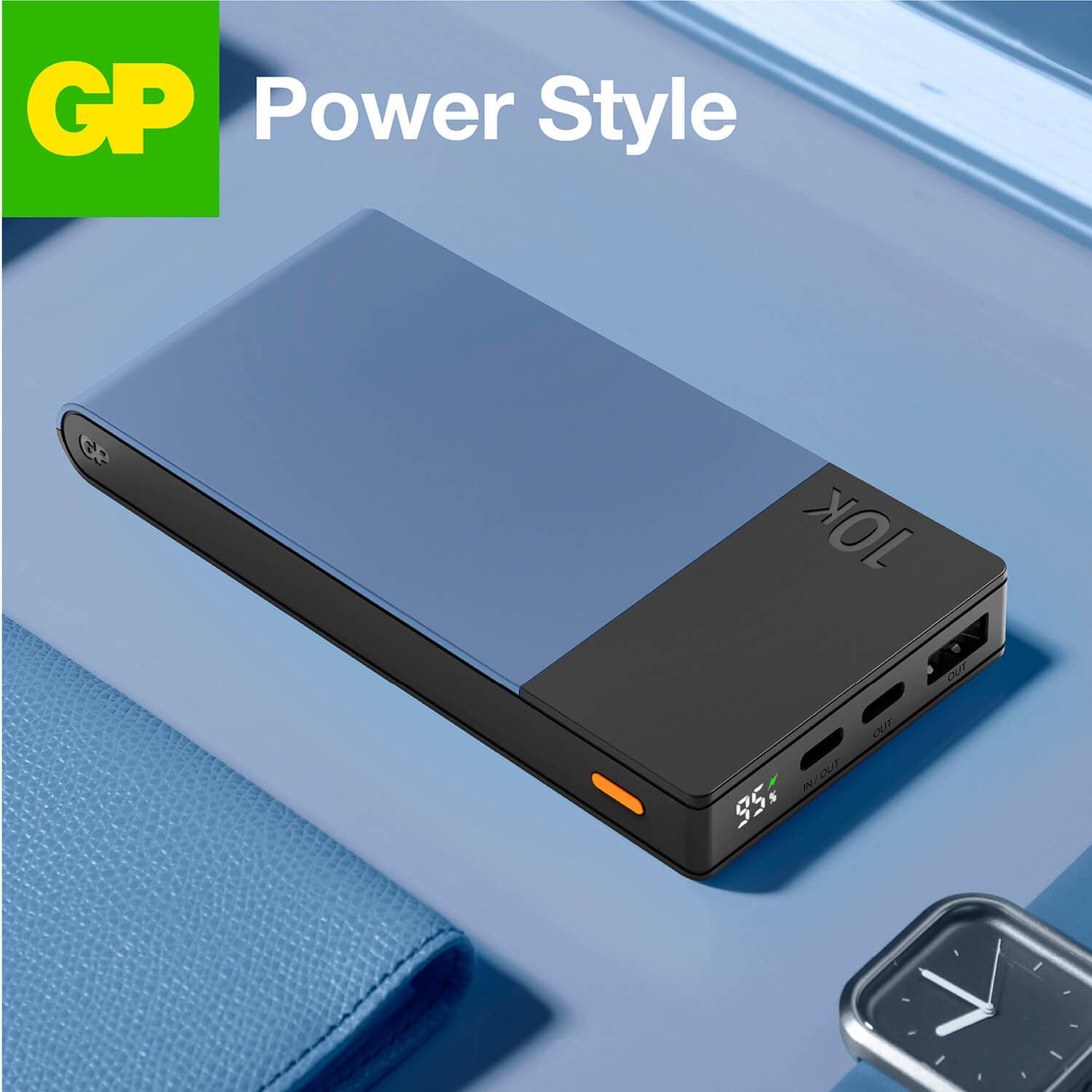 GP Powerbank M2+ 10000mAh Blue