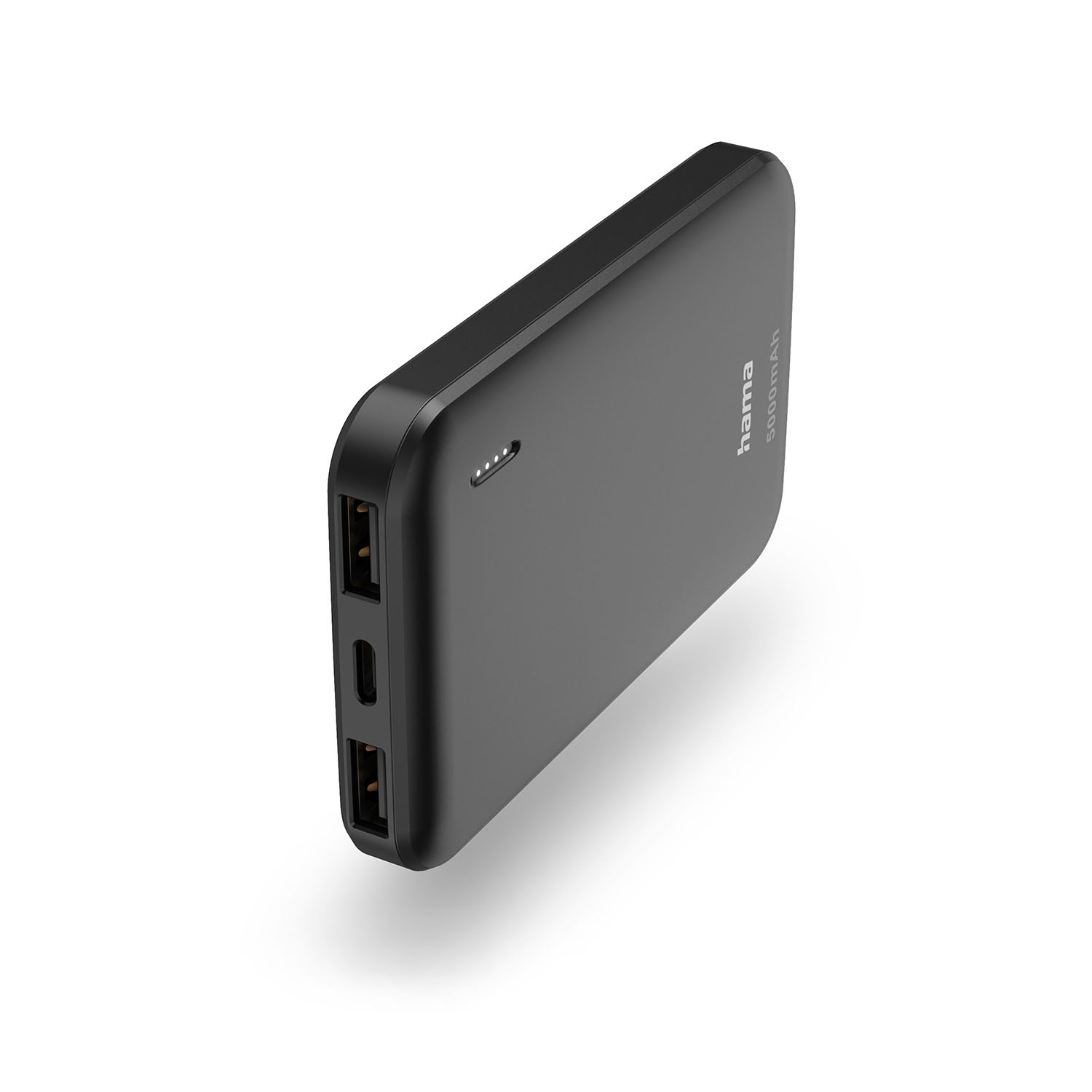 HAMA Powerbank 5000mAh 2xUSB-A Anthracite