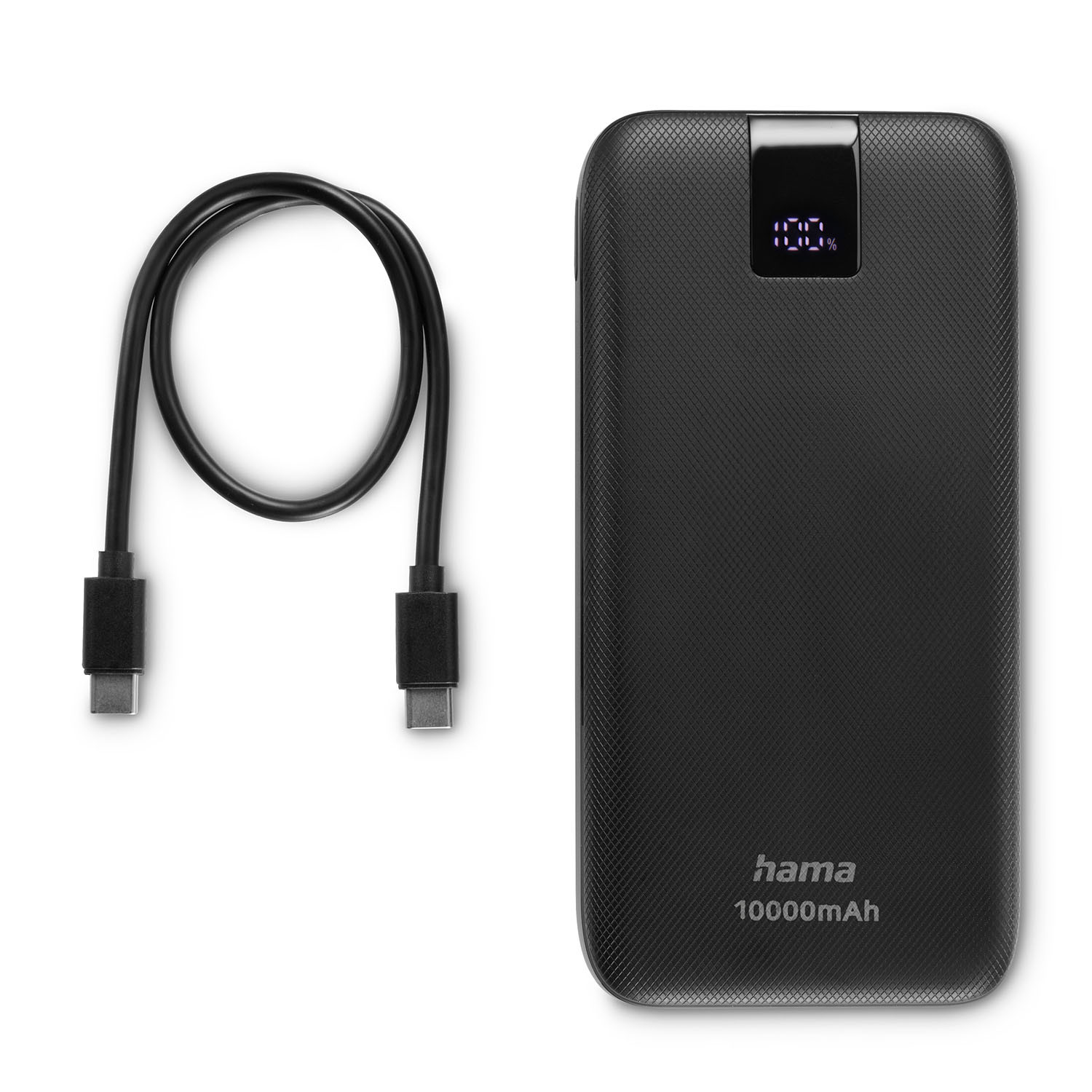 HAMA Powerbank PD 10000mAh 2xUSB-C+1xUSB-A Anthracite
