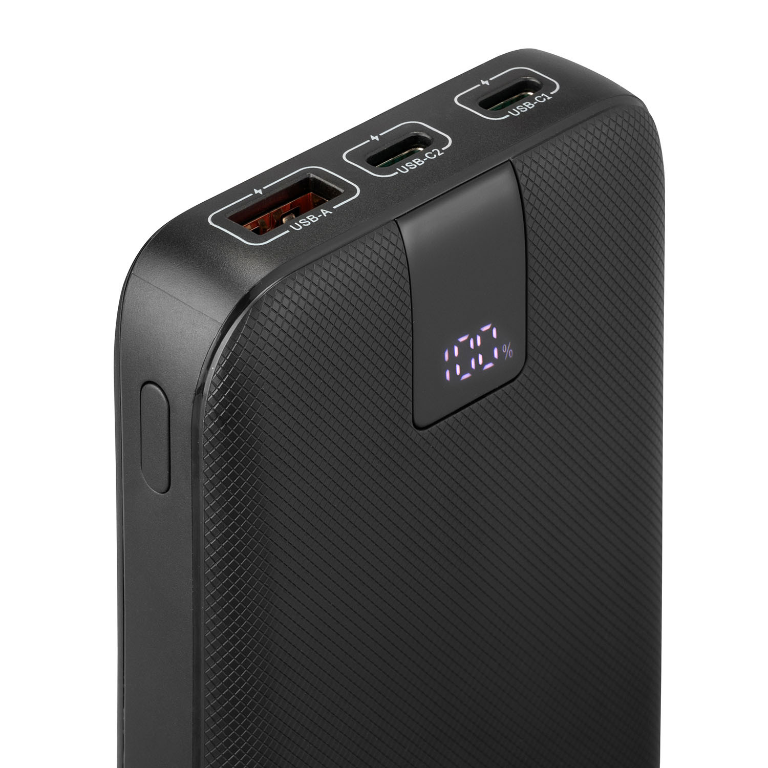 HAMA Powerbank PD 10000mAh 2xUSB-C+1xUSB-A Anthracite