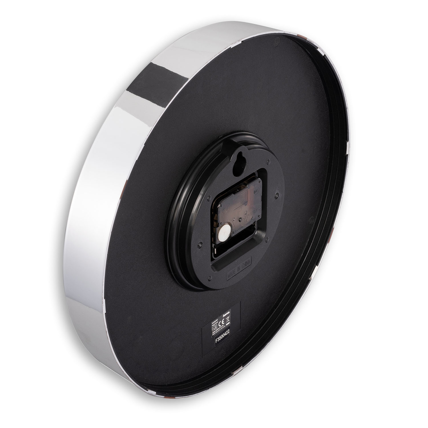 HAMA Corsica Wall Clock 30 cm Silver