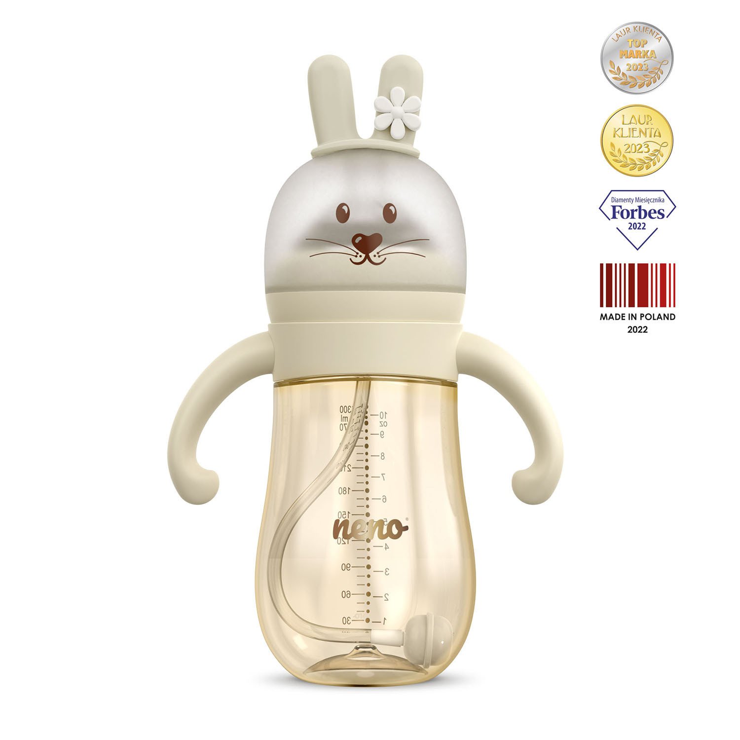 NENO Feeding Bottle MIO 3-In-1 Cream 300ml
