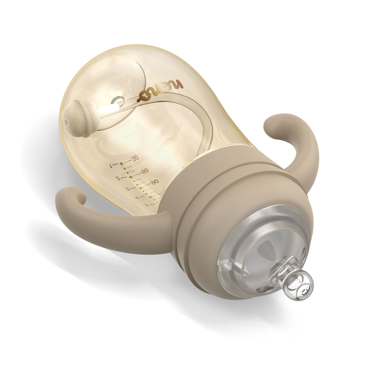 NENO Feeding Bottle MIO 3-In-1 Brown 300ml