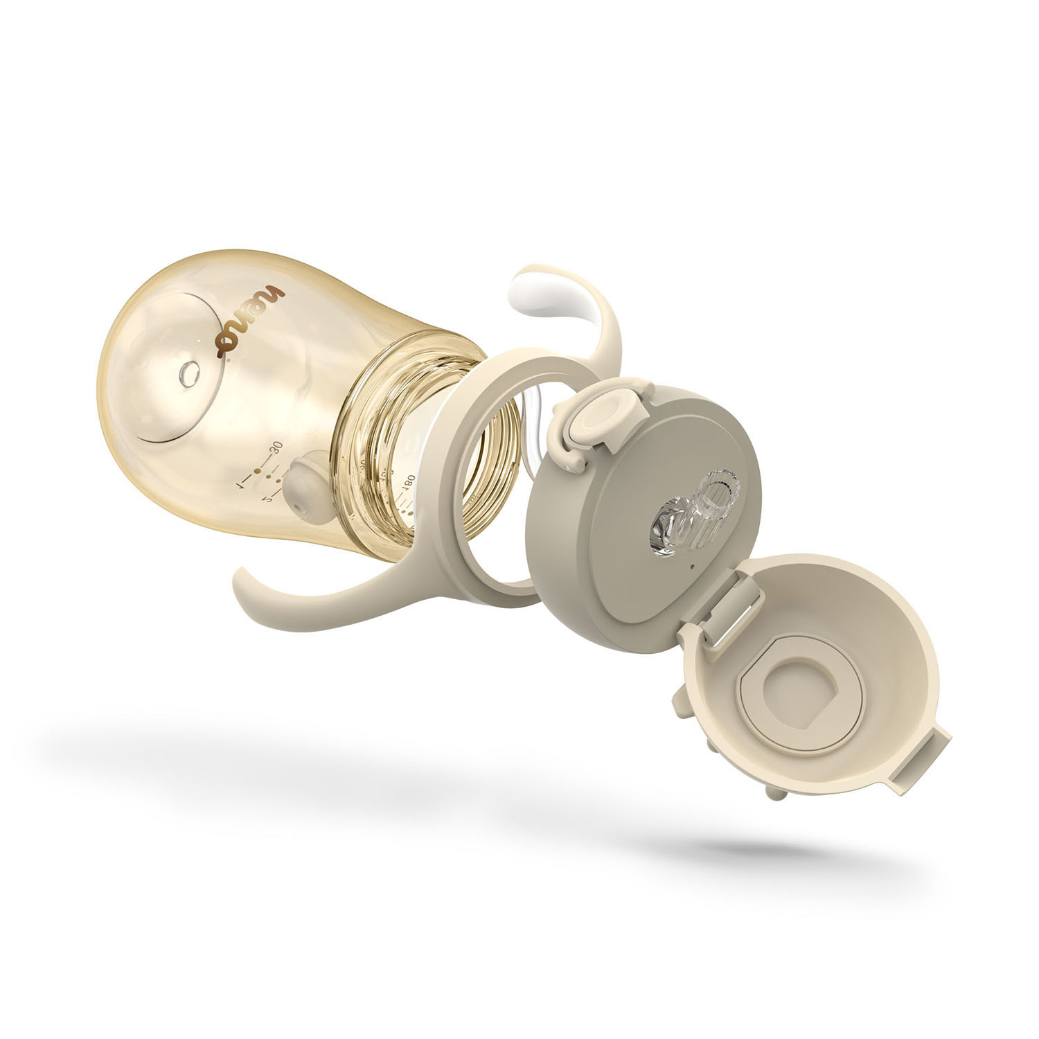 NENO Water Bottle MIO2 Cream 280ml