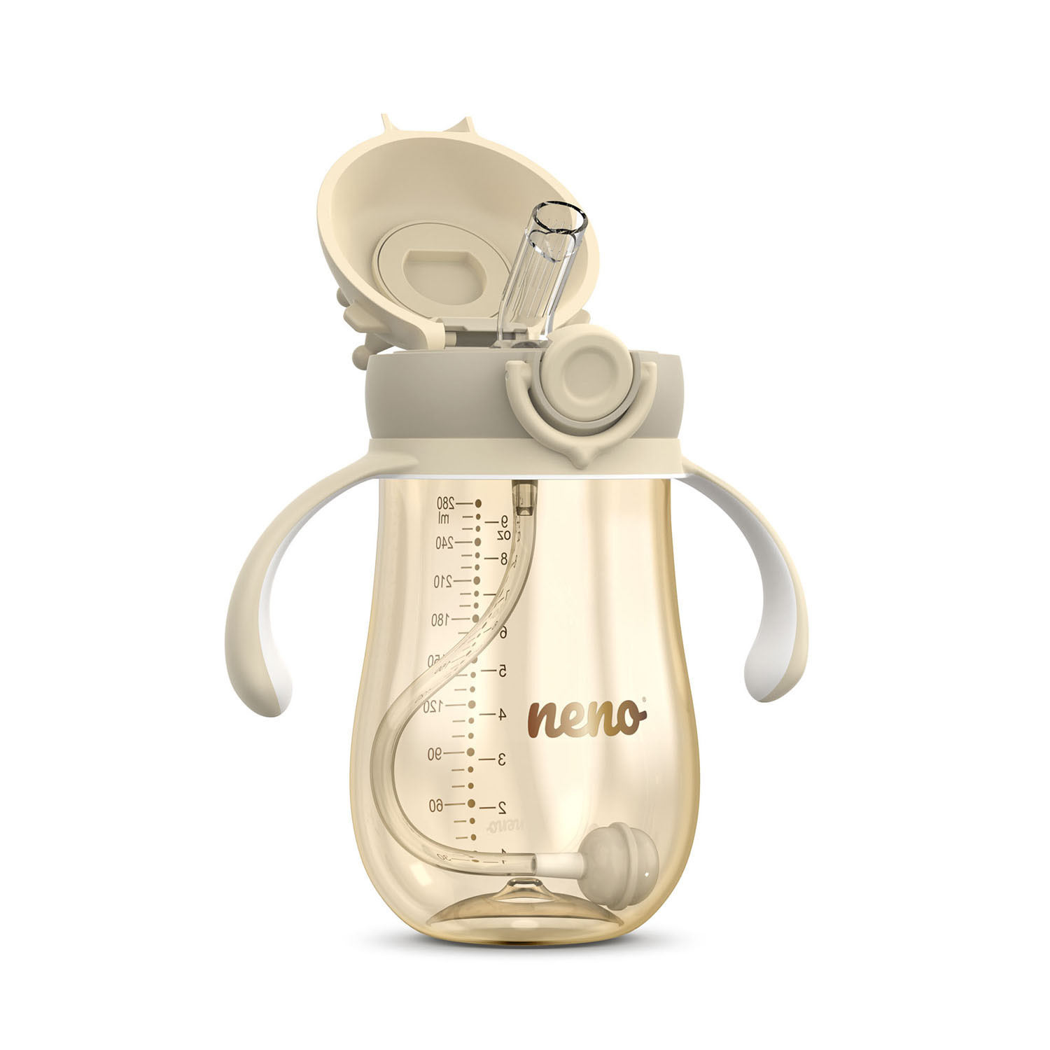 NENO Water Bottle MIO2 Cream 280ml