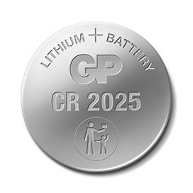 GP Lithium Coin Cell CR2025 4-pack