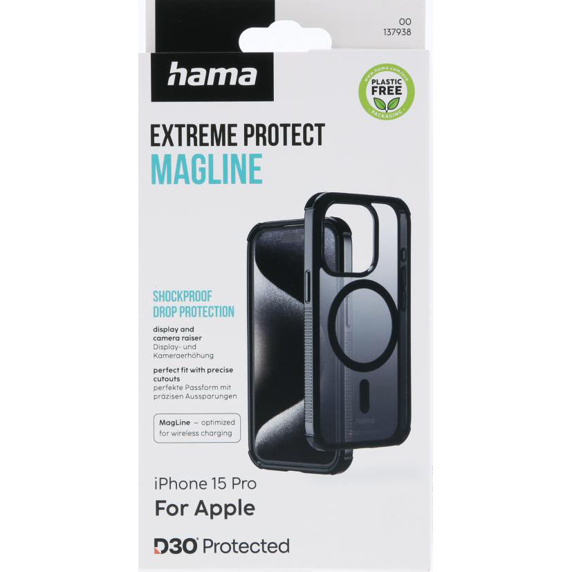 HAMA Extreme Protect MagCase iPhone 15 Pro Black