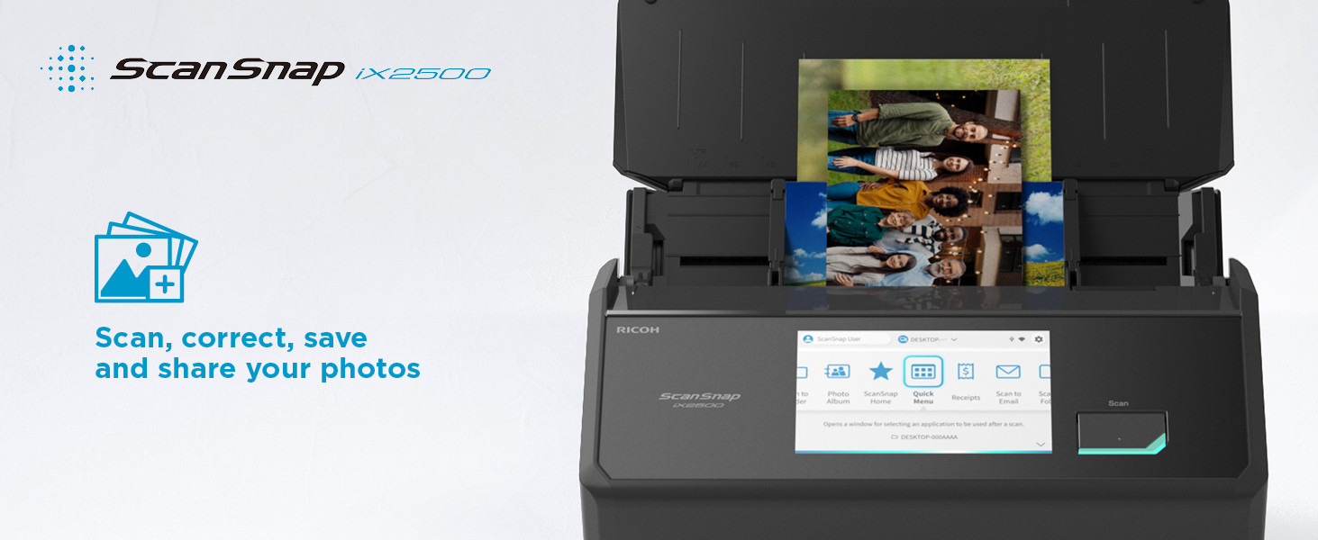 BildeRicoh ScanSnap iX2500 skanner black