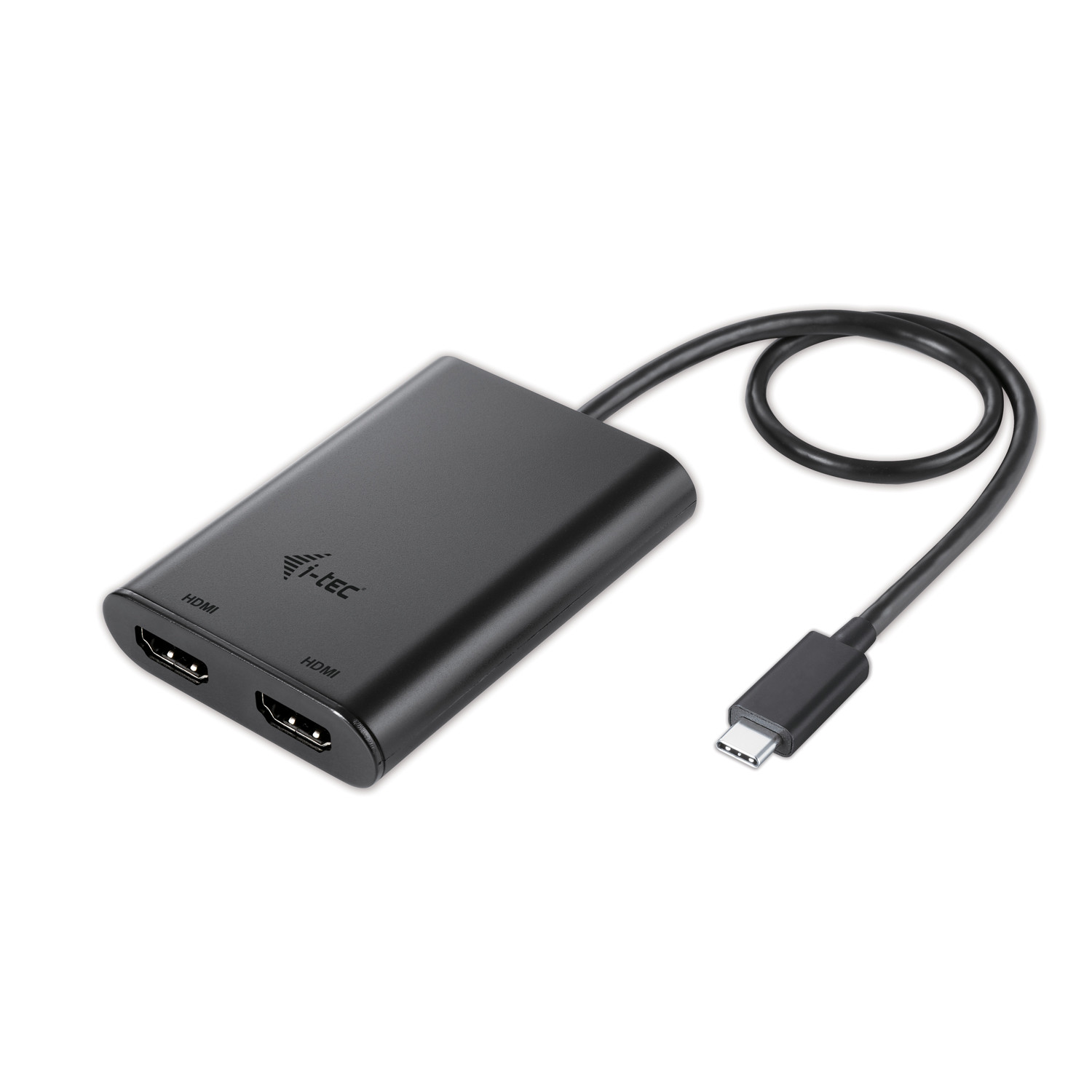 BildeUSB-C dual HDMI adapter up to 2x4K/30Hz