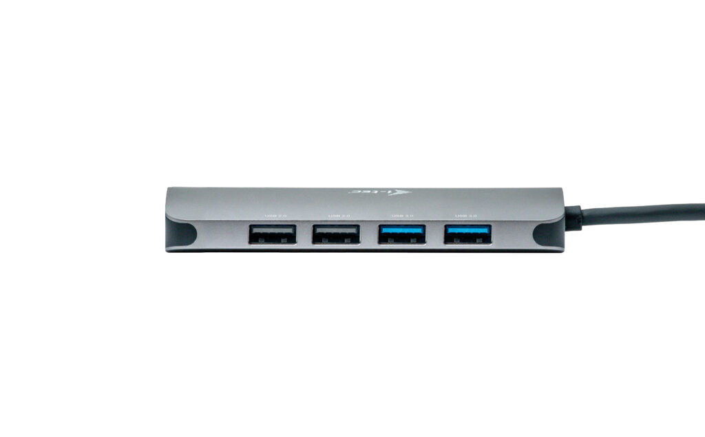 BildeUSB-C Metal Nano 2xHDMI Docking Station, PD 100W + PSU 100W