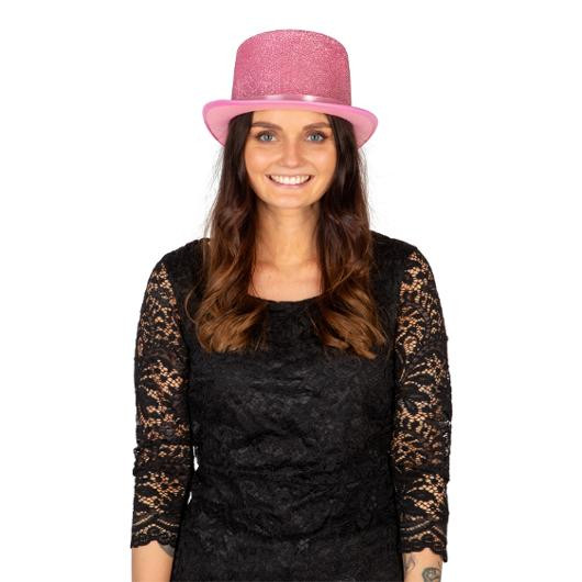 Partyhatt Joker Rosa
