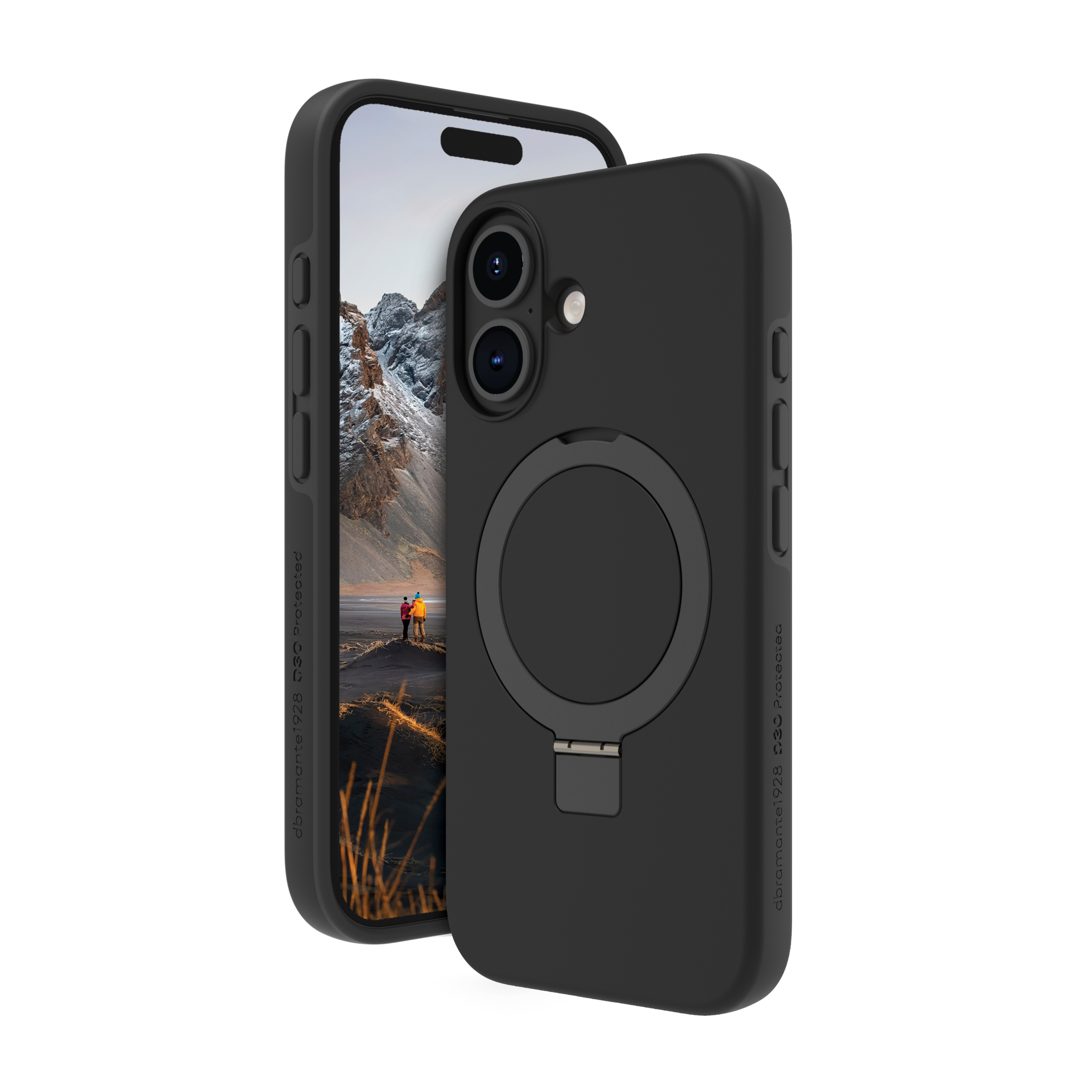 Iceland Ultra D3O MS Kick - iPhone 16 - Black