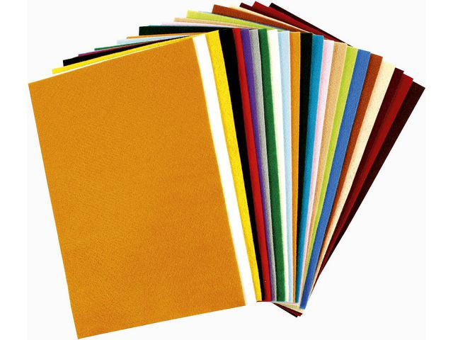 BildeFilt 20X30Cm Assorterte Farger (24 stk)