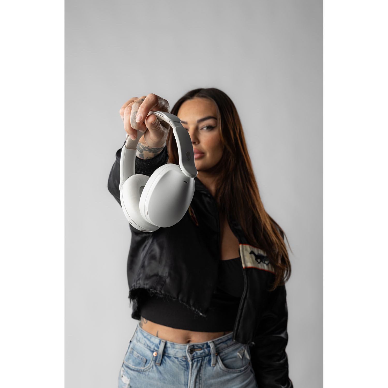 BildeSKULLCANDY Headphone HESH 360 Over-Ear Bone White