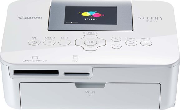 BildeCANON SELPHY CP1000 white