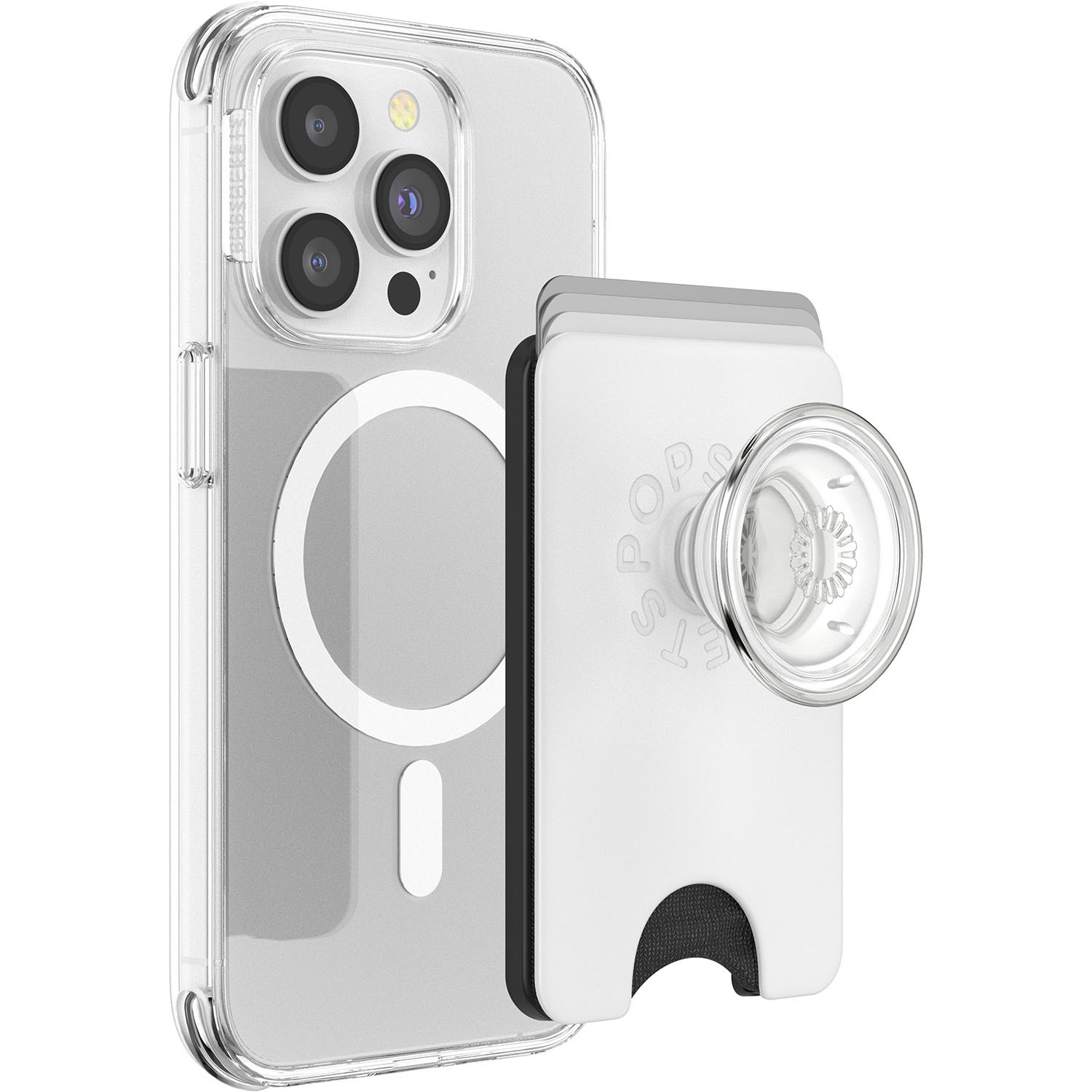 POPSOCKETS PopWallet for Magsafe White