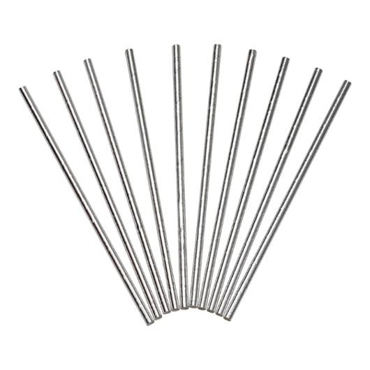 Sugerør Joker Papir Sølv (24 stk)