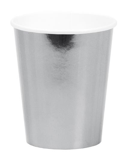 Pappbeger Joker 26Cl Sølv (8 stk)