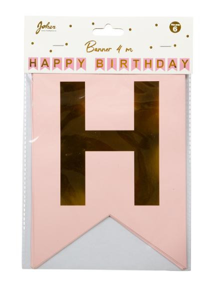 Banner Joker Happy Birthday Rosa