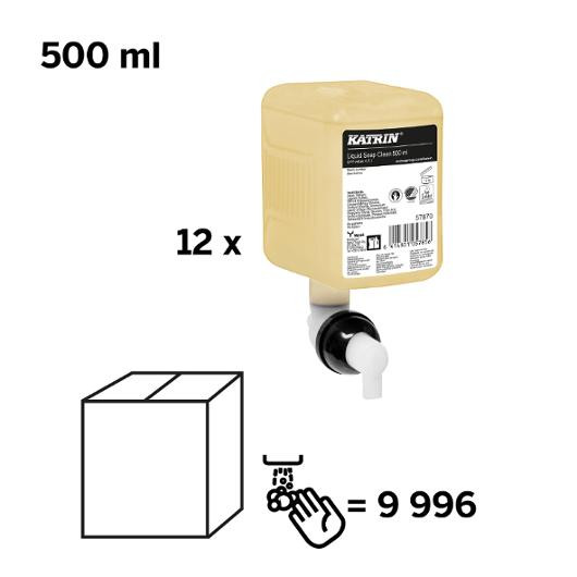 Håndsåpe Katrin Clean Flytende 0,5L