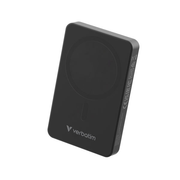 BildeVERBATIM Essentials Powerbank Magnet Wireless 10000Mah Black